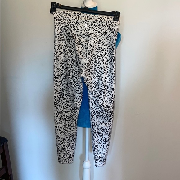 Balance Collection Black and White Patterned Leggings - Picture 2 of 4